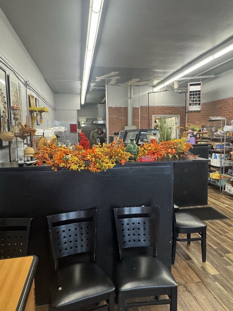 The open kitchen at Southern Chopstix