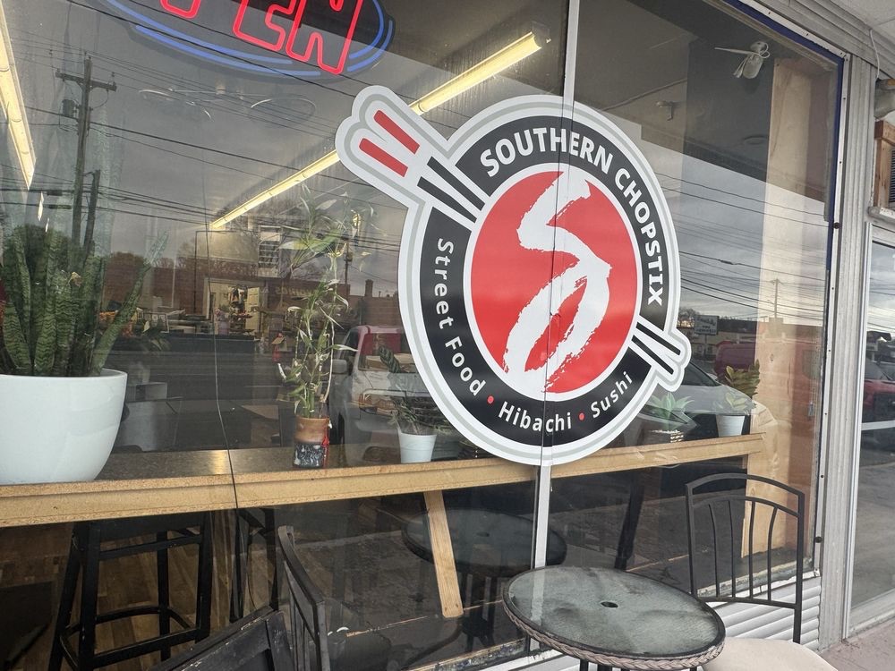 Southern Chopstix storefront on East Ridge Road
